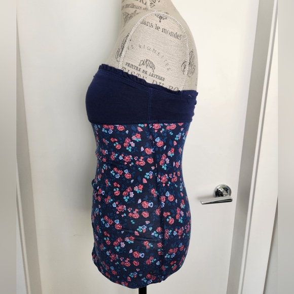 90s Floral Tube Top - Picture 2 of 11
